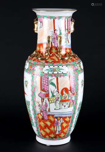 China Family Rose große Vase, chinese vase,