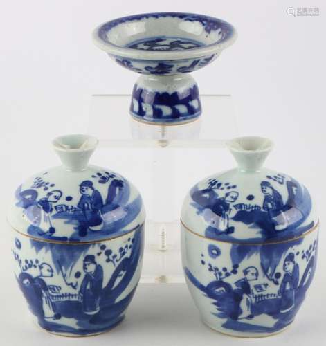 China 3-teiliges Konvolut, chinese porcelain lot,