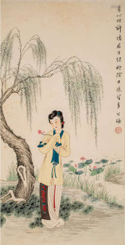 仕女
Lady

李可梅
Lee Ke-Mei
(1929-)