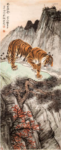 風雲際會圖
Tiger

張善孖
ZHANG Shan-Zi
(1882－1940)

張大千
Z...