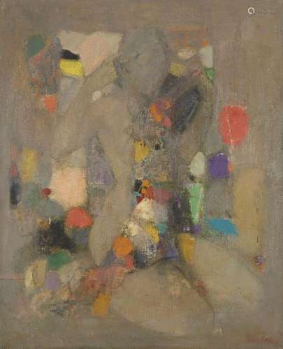 Nikolay Yanakiev, Bulgarian b.1954- Untitled; oil on canvas,...