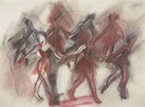 Varvara Keidan Shavrova, Russian b.1968- Dancers in the scho...