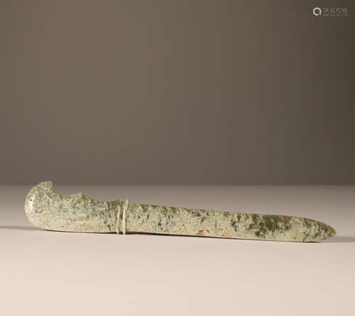 Hongshan jade knife