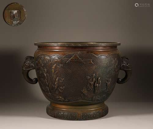 Bronze censer in Qing Dynasty