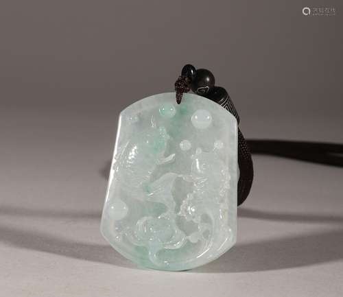 Jade brand of Qing Dynasty