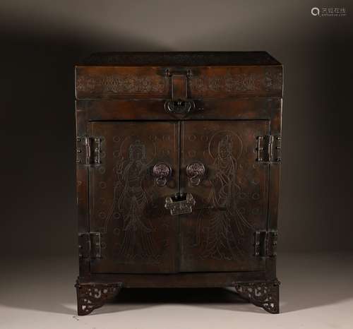 Treasure chest of copper belt workers in Qing Dynasty