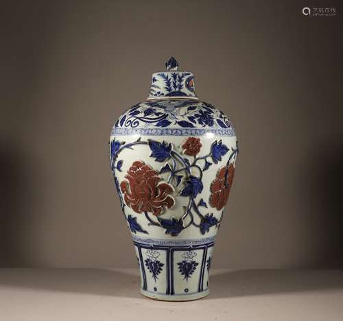 Plum vase in Yuan Dynasty