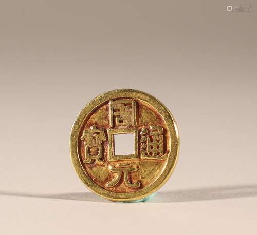 Gold coins of Tang Dynasty