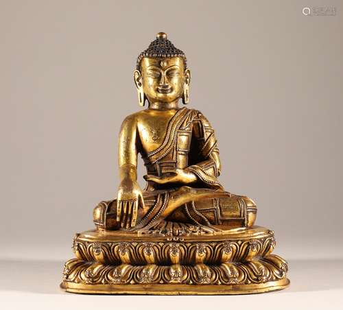 Sakyamuni Buddha in Qing Dynasty