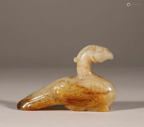 Hotan Jade Bird of Han Dynasty