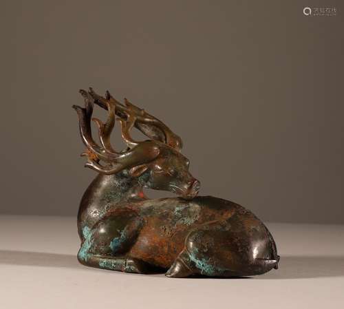 Hotan jade beast in Han Dynasty