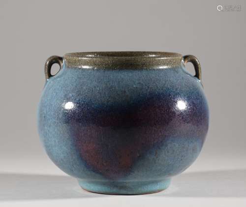 Jun porcelain pot of Song Dynasty