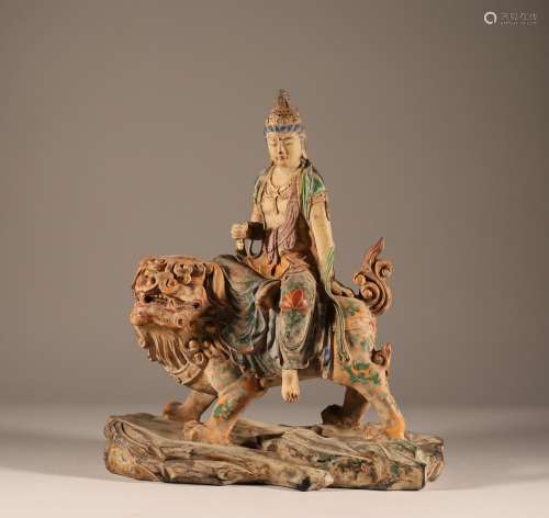 Glazed Guanyin in Tang Dynasty
