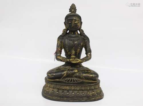 Chinese Gilt Bronze Buddha