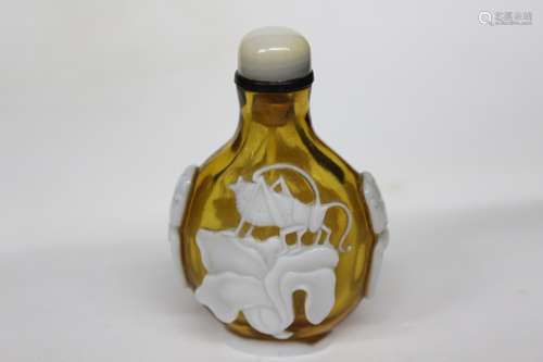 Chinese Glass Snuff Bottle