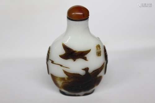 Chinese Glass Snuff Bottle