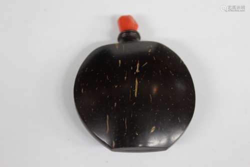 Chinese Coconut Snuff Bottle