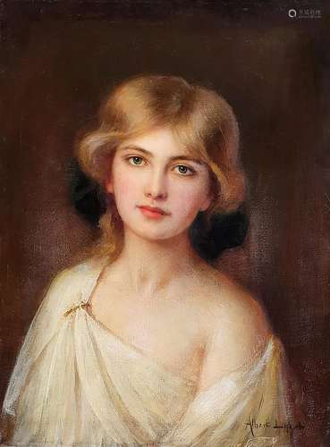 ALBERT LYNCH (1851-1912) Portrait de jeune femme