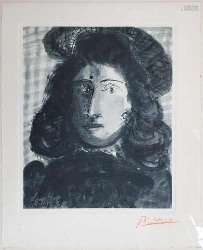 PABLO PICASSO (1881-1973), d'après Dora Maar, 1943