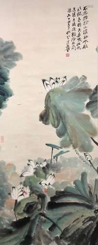 Lotus, Zhang Daqian