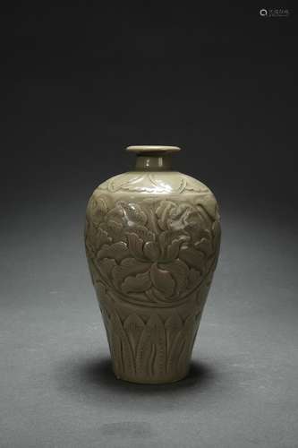 Plum Vase, Yaozhou Ware, Song Dynasty