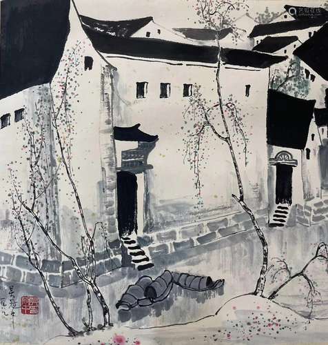 Yard, Wu Guanzhong