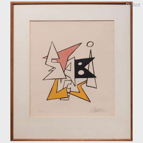 Alexander Calder (1898-1976): Petite Stabile