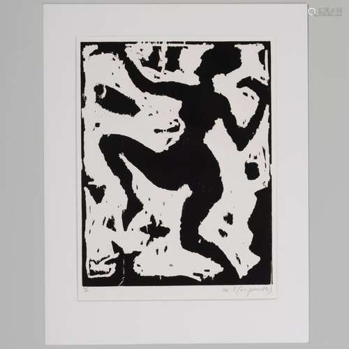 A. R. Penck (b. 1939): Dancing Figure