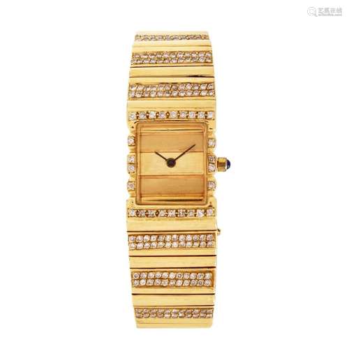 Piaget Polo Diamond and 18K Watch