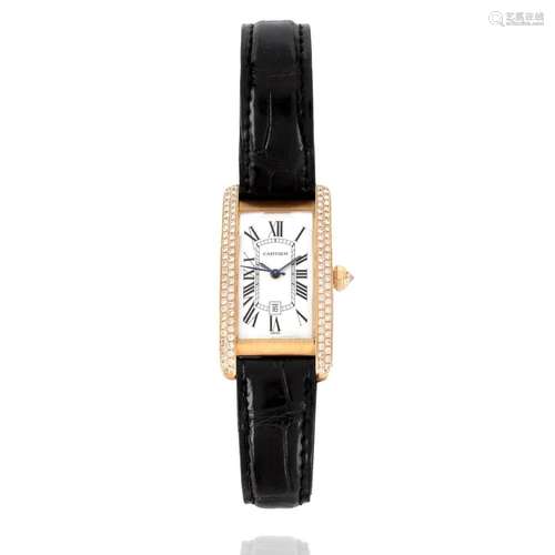 Cartier Tank Americaine 18K Watch