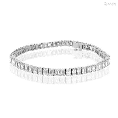 Diamond and 18K Bracelet