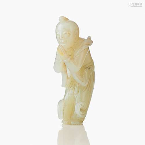 A Jade Figure of a Boy