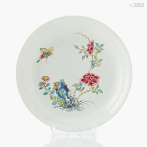 A Fine Chinese Famille Rose Dish