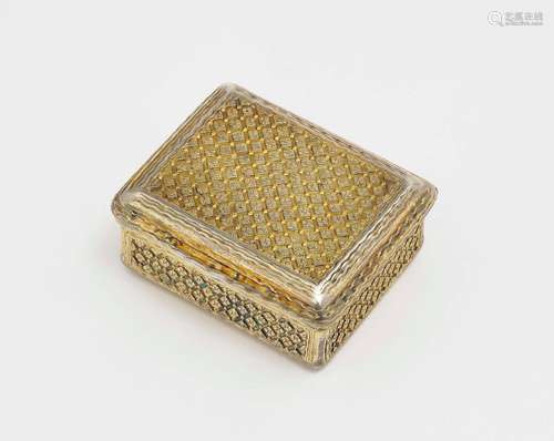 A Snuff Box - Ystad, um 1810, Christian Kullberg