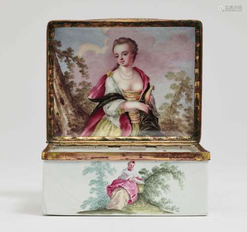 A Snuff Box - German, 3. Viertel 18. Jh.