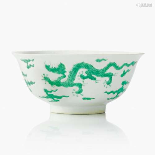 A Chinese Green ‘Dragon’ Bowl