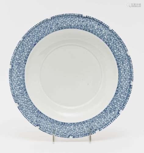 A dish (saucer) - Meissen, design by Richard Riemerschmid, 1...