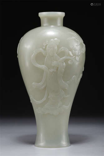 A Hetian Jade Bottle 