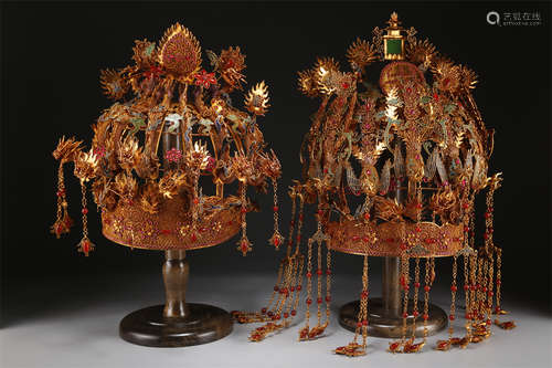 A Dragon Coronet and Phoenix Coronet.