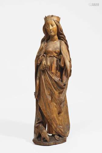 Saint Agnes - Lower Bavaria, circa 1490