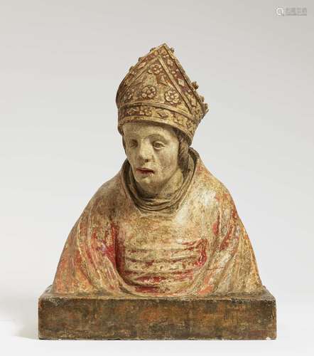 Holy bishop - Probably France, early 16th century