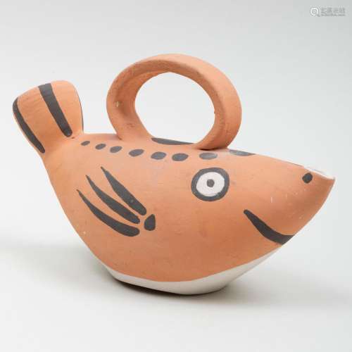 After Pablo Picasso (1881-1973): Poisson Pitcher