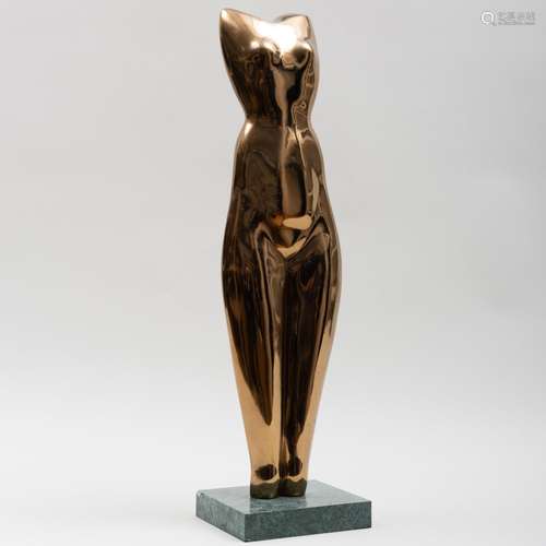 After Alexander Archipenko (1887-1964): Female Torso