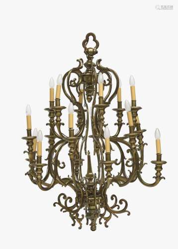 An 18-light chandelier - Probably circa 1700