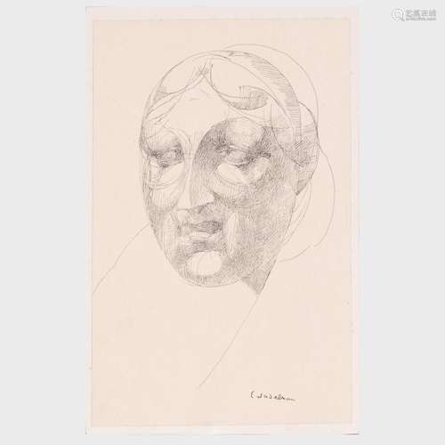 Elie Nadelman (1882-1946): Head Study; Standing Figure; and ...