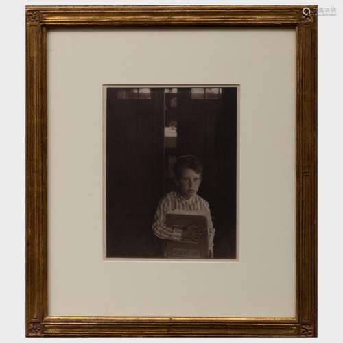 Clarence Hudson White (1871-1925): Boy, from Camera Work