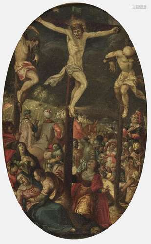 Flemish School, end of the 16th century - Golgotha