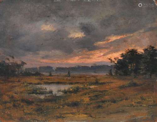 Deutscher Maler, Landschaft. Late 19th cent.