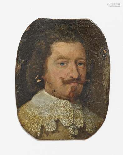 Dutch (?), 17th century - Portrait of a gentleman