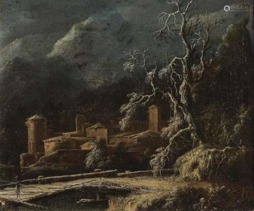 Italian School (?), 17th/18th century - Winter landscape